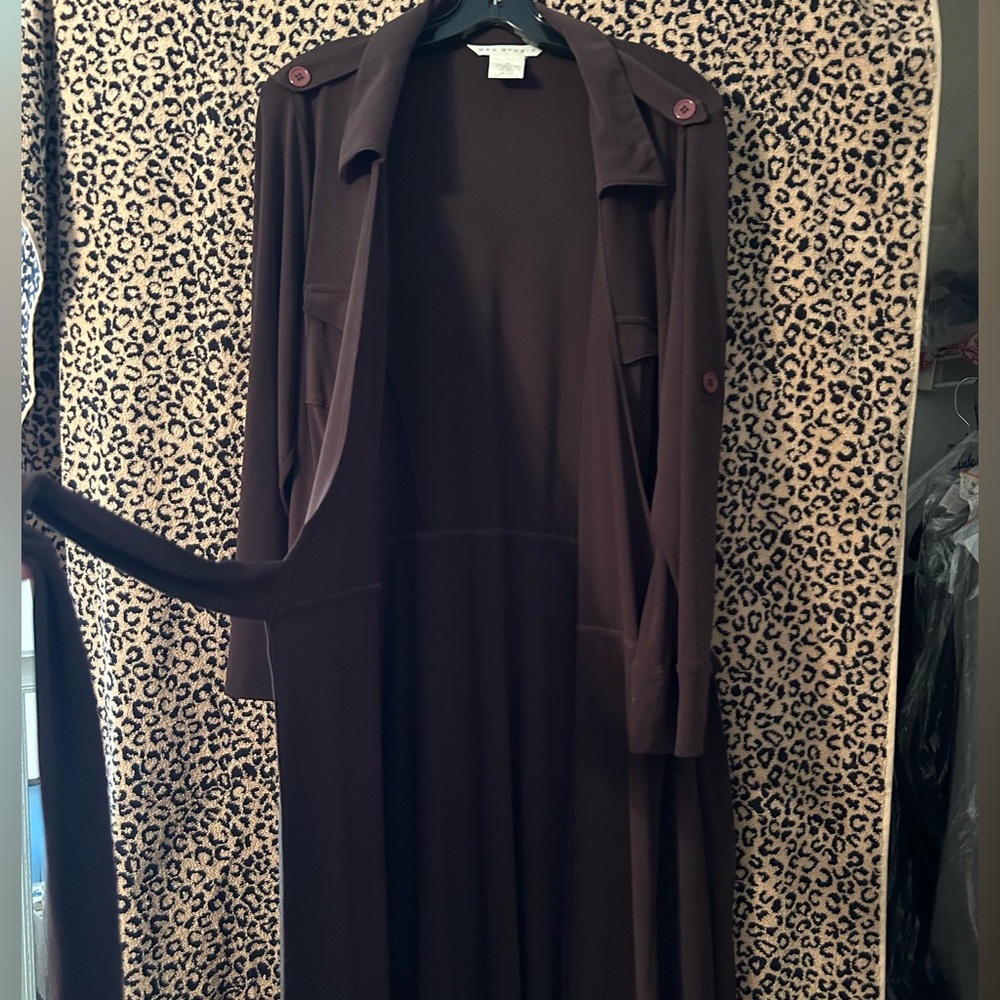 NWOT MAX STUDIO Luxury Designer Wrap Dress - Picture 5 of 10